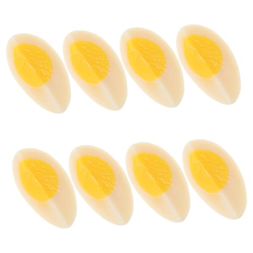 IMIKEYA 8 Stück Gekochtes Eiermodell Stützeier Faux Food Küchenlebensmittelmodelle Künstliche Ei-Requisiten Lebensmittelmodelle für die Fotografie Künstliches Ei für die Küche PVC IMIKEYA 8 Stück Gekochtes Eiermodell Stützeier Faux Food Küchenlebensmittelmodelle Künstliche Ei-Requisiten Lebensmittelmodelle für die Fotografie Künstliches Ei für die Küche PVC von IMIKEYA