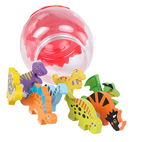 IMIKEYA 8 Stück Holzdinosaurierspielzeug Kinderspielzeug Dinosaurier-modellspielzeug Pädagogisches Hölzern IMIKEYA 8 Stück Holzdinosaurierspielzeug Kinderspielzeug Dinosaurier-modellspielzeug Pädagogisches Hölzern von IMIKEYA