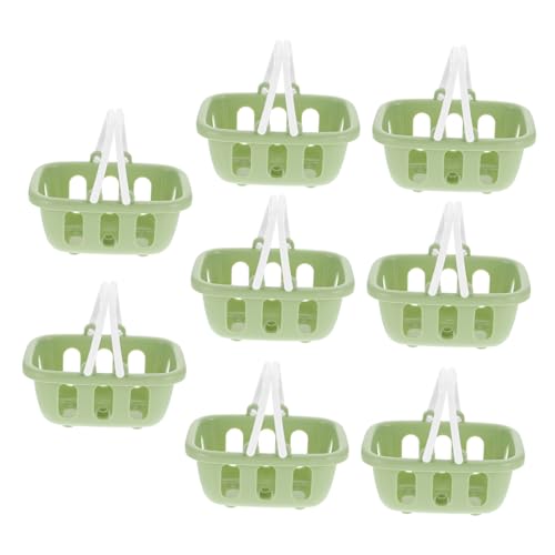 IMIKEYA 8 Stück Mini Einkaufskorb für Teiliges Spielzeugkörbe für Rollenspiele Stabil und Leicht Kleine Hände für Supermarkt und Küchenspielzeug IMIKEYA 8 Stück Mini Einkaufskorb für Teiliges Spielzeugkörbe für Rollenspiele Stabil und Leicht Kleine Hände für Supermarkt und Küchenspielzeug von IMIKEYA