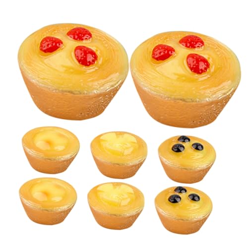 IMIKEYA 8 Stück Simulierte Obsttorte Ei Überraschungsmenschen Oh Wurstwaren Süßigkeiten Babypuppe Film Bäckerei Mädchen Eigelb Puppenhaus Mini Lebensmittel Kit Das Modell IMIKEYA 8 Stück Simulierte Obsttorte Ei Überraschungsmenschen Oh Wurstwaren Süßigkeiten Babypuppe Film Bäckerei Mädchen Eigelb Puppenhaus Mini Lebensmittel Kit Das Modell von IMIKEYA