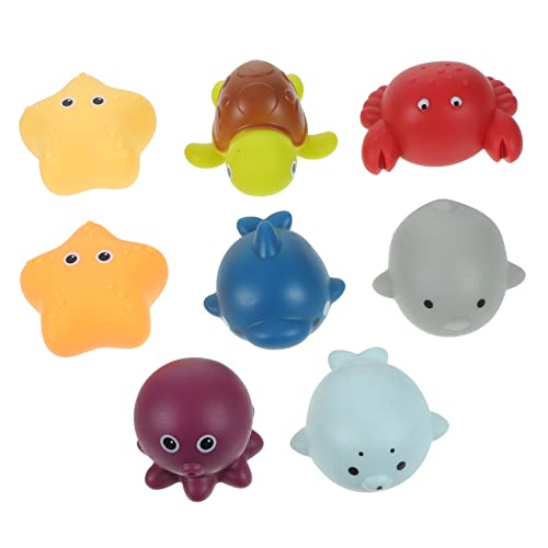 IMIKEYA 8 Stück Teiliges Badewannenspielzeug Lustige Quietschende Tierchen aus Vinyl für Wasserspaß Beim Fördert Spielerische Lernen Motorischen Fähigkeiten von Kleinkindern IMIKEYA 8 Stück Teiliges Badewannenspielzeug Lustige Quietschende Tierchen aus Vinyl für Wasserspaß Beim Fördert Spielerische Lernen Motorischen Fähigkeiten von Kleinkindern von IMIKEYA