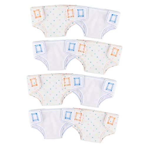 IMIKEYA 8 Stück Teiliges Puppenunterwäsche für Puppen Waschbare Wiederverwendbare Panties aus Hochwertigem für DIY Puppen und Rollenspiele Stil Zufällig IMIKEYA 8 Stück Teiliges Puppenunterwäsche für Puppen Waschbare Wiederverwendbare Panties aus Hochwertigem für DIY Puppen und Rollenspiele Stil Zufällig von IMIKEYA