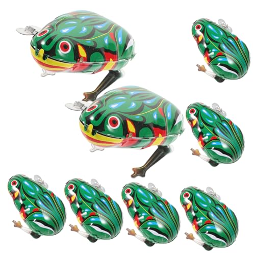 IMIKEYA 8 Stück Uhrwerk-Frosch- Frosch deko Retro Boy Toys Blase für auf kreatives Aufziehspielzeug aufziehbares Eisen IMIKEYA 8 Stück Uhrwerk-Frosch- Frosch deko Retro Boy Toys Blase für auf kreatives Aufziehspielzeug aufziehbares Eisen von IMIKEYA