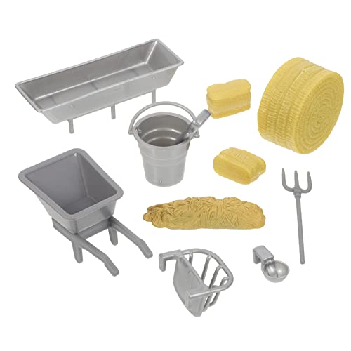 IMIKEYA 8 Stück Zubehör Teiliges für Realistische Farm Accessoires für Rollenspiele und Kreative Dekoration von Miniaturhäusern und Sandkästen IMIKEYA 8 Stück Zubehör Teiliges für Realistische Farm Accessoires für Rollenspiele und Kreative Dekoration von Miniaturhäusern und Sandkästen von IMIKEYA