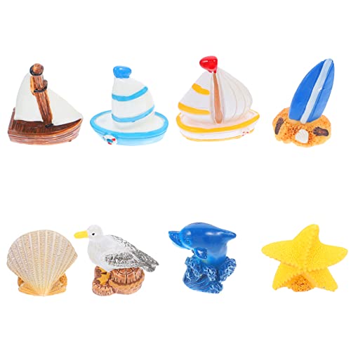IMIKEYA 8 Stück Zubehör für Mikrolandschaften Miniatur-Seefigur Handwerk im Terrarium Living Room Decoration bastelzeug bastelset Dekoration Modell Mikrolandschaft kleines Harz IMIKEYA 8 Stück Zubehör für Mikrolandschaften Miniatur-Seefigur Handwerk im Terrarium Living Room Decoration bastelzeug bastelset Dekoration Modell Mikrolandschaft kleines Harz von IMIKEYA
