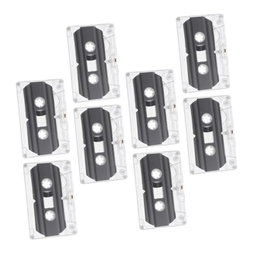 IMIKEYA 8 Stück leeres Band Audiokassetten Miniband Kassettenrekord Musikband Mikrokassettenspieler Leere Kassette Kassettenband leer Kassettenmusik Kassettenklebebahn Plastik Transparent IMIKEYA 8 Stück leeres Band Audiokassetten Miniband Kassettenrekord Musikband Mikrokassettenspieler Leere Kassette Kassettenband leer Kassettenmusik Kassettenklebebahn Plastik Transparent von IMIKEYA