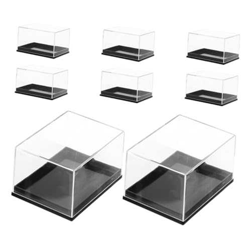 IMIKEYA 8 Stücke Kunststoff Edelstein Display Fall Probe Display Boxen Schmuck Display Fall IMIKEYA 8 Stücke Kunststoff Edelstein Display Fall Probe Display Boxen Schmuck Display Fall von IMIKEYA