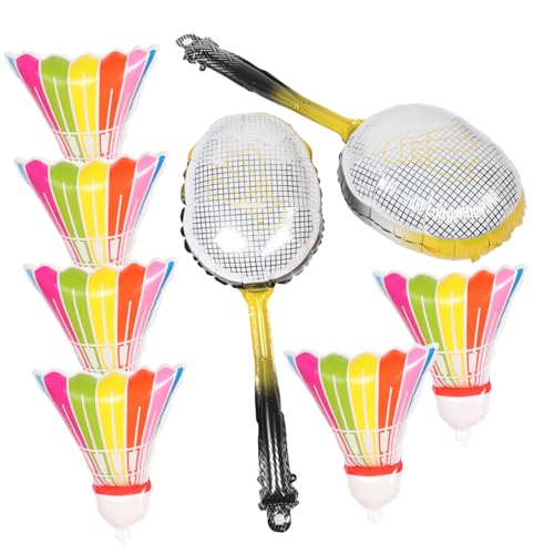 IMIKEYA 8Stücke Badminton Ball Folienballons Aufblasbare Badminton Partydekoration Badminton Luftballons Kleine Federball Ballons Und Gelbe Ballons Für Feiern IMIKEYA 8Stücke Badminton Ball Folienballons Aufblasbare Badminton Partydekoration Badminton Luftballons Kleine Federball Ballons Und Gelbe Ballons Für Feiern von IMIKEYA