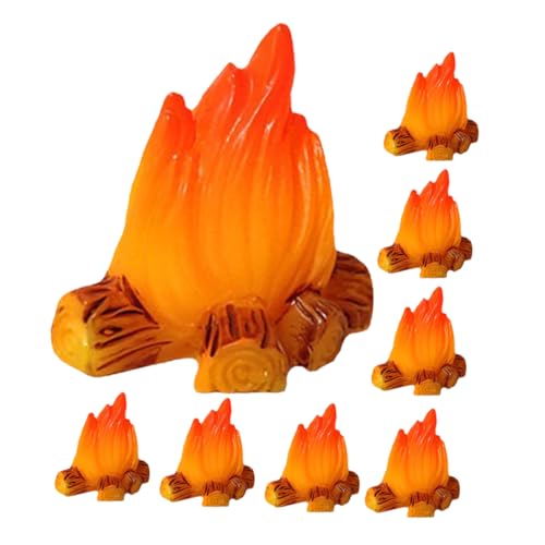 IMIKEYA 8Stücke Modelle Gefälschte Feuerstelle Dekoration Aus Resin Für Kreative Landschaften Und Puppenhäuser IMIKEYA 8Stücke Modelle Gefälschte Feuerstelle Dekoration Aus Resin Für Kreative Landschaften Und Puppenhäuser von IMIKEYA