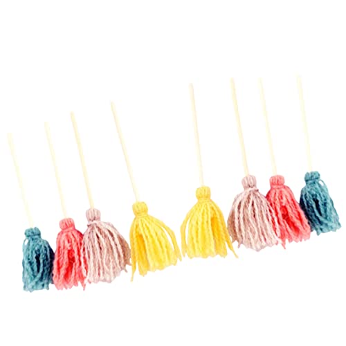 IMIKEYA 8Stücke Reinigungswerkzeug Teiliges Puppenhaus Zubehör Mit Mop Und Deko Für Kreative Miniaturlandschaften Für Halloween Und Puppenhaus Dekoration IMIKEYA 8Stücke Reinigungswerkzeug Teiliges Puppenhaus Zubehör Mit Mop Und Deko Für Kreative Miniaturlandschaften Für Halloween Und Puppenhaus Dekoration von IMIKEYA