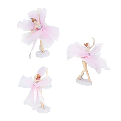 IMIKEYA 9 Sätze Ballerina Tortendeko Kreative Ballett Cake Topper für Geburtstagsfeiern Bezaubernde Tortenfiguren aus Hochwertigem Material für Muffins und Desserts von IMIKEYA
