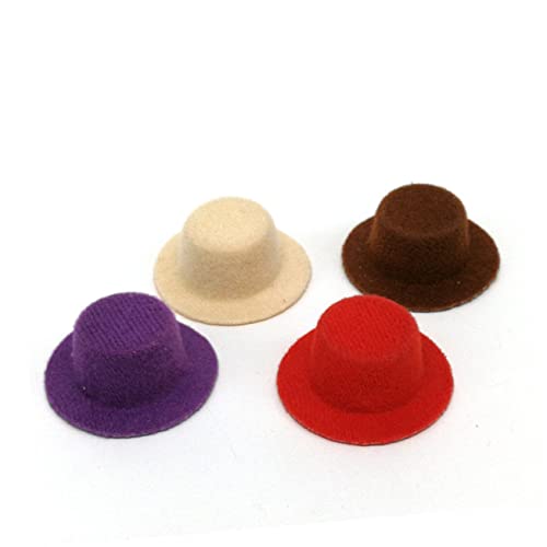 IMIKEYA 9Stücke Mini Hut Für Puppen Teiliges Farbenfrohes Zubehör Für DIY Puppenhaus Für Handwerk Langlebig Und Junge von IMIKEYA