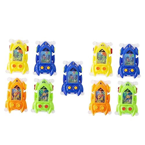IMIKEYA 9Stücke Teiliges Wasserringspielzeug für Interaktives Wasserwurfspiel für Outdoor Spaß Farbenfrohes Design Koordination und Konzentration von IMIKEYA