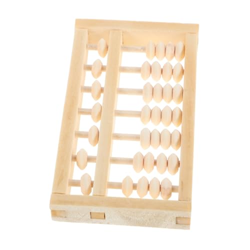 IMIKEYA Abakus aus Holz holzspielzeug Abacus Klassisches Design Abacus für Montessori Geburtstags-Requisiten für die Fotokabine Holzeisenbahn-Abakus Khaki IMIKEYA Abakus aus Holz holzspielzeug Abacus Klassisches Design Abacus für Montessori Geburtstags-Requisiten für die Fotokabine Holzeisenbahn-Abakus Khaki von IMIKEYA