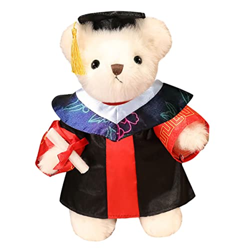 IMIKEYA Abschluss Dr Bär Abschluss Bär Abschluss Stoffbär Glückwunsch Bär Plüsch von IMIKEYA