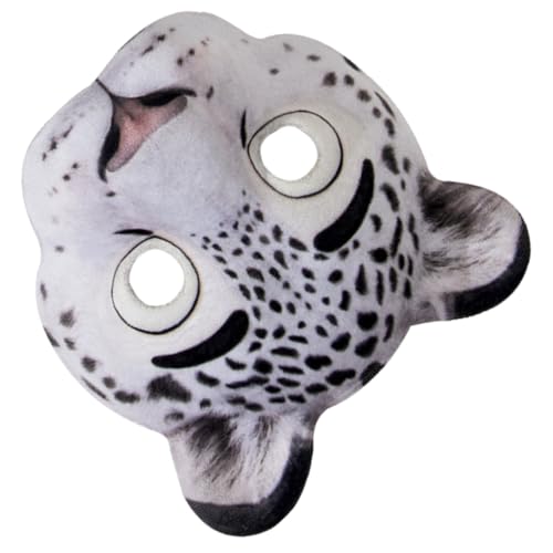 IMIKEYA Animal Mask Leopard Cosplay EVA Leichtgewichtige Tiermaske mit Elastischem Band für Karneval Halloween Kostümparty Erwachsene von IMIKEYA