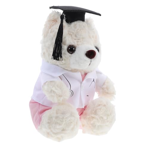 IMIKEYA Arzt-Bär-Puppe Grad Bär Abschlussplüsch gefüllt Abschluss Abschluss-Tierspielzeug Abschlussbär Puppe Abschluss Stofftiere Junggesellenbär Abschlussfeier-Bär PP Baumwolle IMIKEYA Arzt-Bär-Puppe Grad Bär Abschlussplüsch gefüllt Abschluss Abschluss-Tierspielzeug Abschlussbär Puppe Abschluss Stofftiere Junggesellenbär Abschlussfeier-Bär PP Baumwolle von IMIKEYA