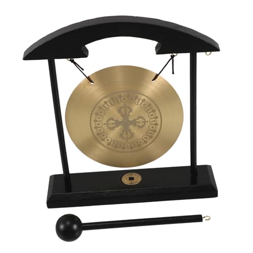 IMIKEYA Asiatischer Messing Feng Shui Tischgong mit Beruhigendes Klangerlebnis für Wohnkultur und Vielseitige Dekoration Büro und Zuhause IMIKEYA Asiatischer Messing Feng Shui Tischgong mit Beruhigendes Klangerlebnis für Wohnkultur und Vielseitige Dekoration Büro und Zuhause von IMIKEYA