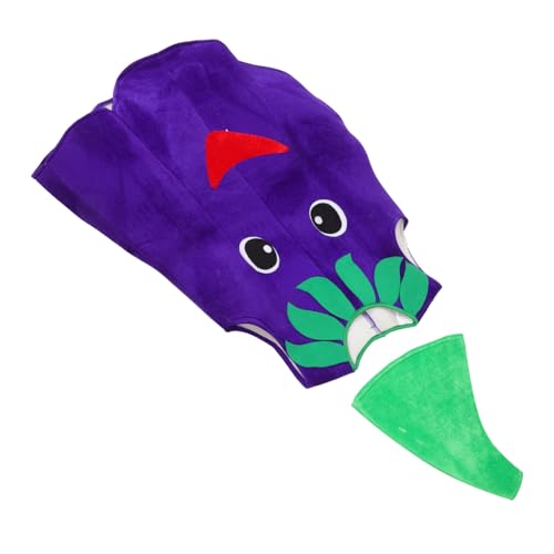 IMIKEYA Auberginen Kostüm Weichem Leichtes Bequemes Cosplay für Fasching Halloween Bühnenauftritte für Mädchen Wiederverwendbar und Einfach Anzuziehen von IMIKEYA