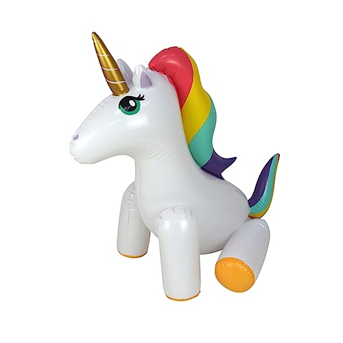 IMIKEYA Aufblasbares Einhorn Sprinkler für Lustiges Sommer Wasserspielzeug für Garten und Kreatives für Kleinkinder und Unterhaltsam IMIKEYA Aufblasbares Einhorn Sprinkler für Lustiges Sommer Wasserspielzeug für Garten und Kreatives für Kleinkinder und Unterhaltsam von IMIKEYA