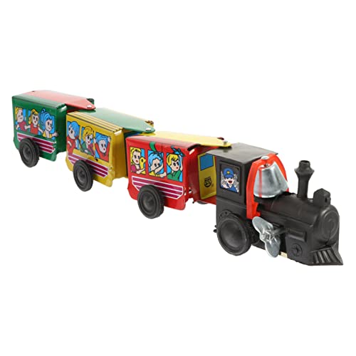 IMIKEYA Aufzieh Mit Waggons Retro Zug Für Jungen Und Kinderspielzeug Für Kreative Spielstunden von IMIKEYA