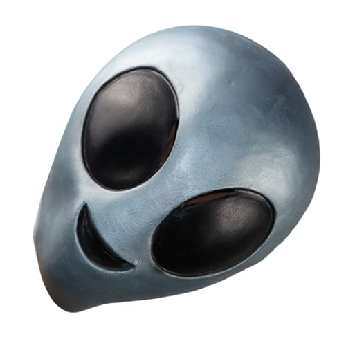 IMIKEYA Außerirdische Halloween Maske Cosplay Party Karneval Horror Requisit Realistische Leichte Gesichtsbedeckung für Erwachsene und Einzigartiges Design für Kostümfest und Maskerade IMIKEYA Außerirdische Halloween Maske Cosplay Party Karneval Horror Requisit Realistische Leichte Gesichtsbedeckung für Erwachsene und Einzigartiges Design für Kostümfest und Maskerade von IMIKEYA