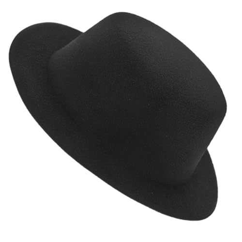 IMIKEYA Babykleiderkleid Puppe Kostüm Winzig Mini-hüte Kleiner Zylinder Party Zylinderhut Aus Filz Minihüte Zum Basteln Kinderhüte Deko Bastelmützen Gefühlt Black von IMIKEYA