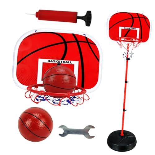 IMIKEYA Basketball -Rahmenspielzeug Anhebbares Basketballspielzeug Basketballrahmen Basketballständer rot IMIKEYA Basketball -Rahmenspielzeug Anhebbares Basketballspielzeug Basketballrahmen Basketballständer rot von IMIKEYA