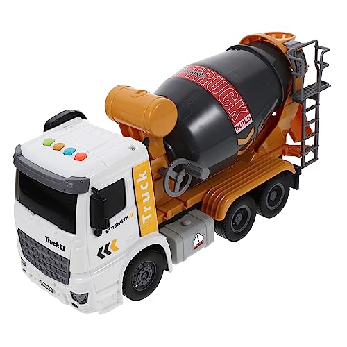 IMIKEYA Bauwagenmodelle Mischwagen Kleine Baufahrzeuge Modellauto LKW- Zurückschieben Autospielzeug Zurückschieben LKW-Modell Plastik Yellow IMIKEYA Bauwagenmodelle Mischwagen Kleine Baufahrzeuge Modellauto LKW- Zurückschieben Autospielzeug Zurückschieben LKW-Modell Plastik Yellow von IMIKEYA