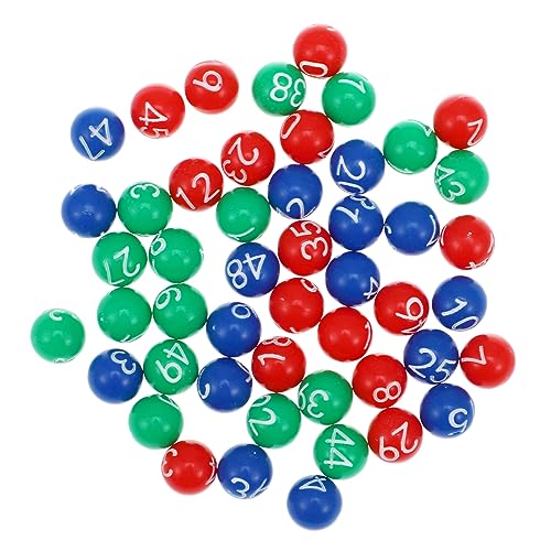 IMIKEYA Bingo Spielbälle Kunststoff Verlosungsbälle Für Partyspiele Und Bingo Bunte Nummerierte Bälle Für Erwachsene Für Tombola Und Spieleabende IMIKEYA Bingo Spielbälle Kunststoff Verlosungsbälle Für Partyspiele Und Bingo Bunte Nummerierte Bälle Für Erwachsene Für Tombola Und Spieleabende von IMIKEYA
