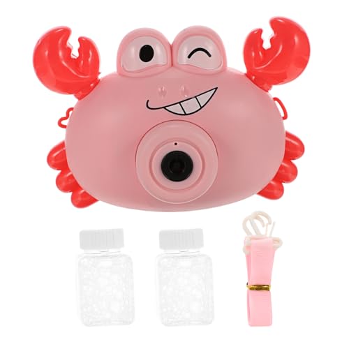 IMIKEYA Blasenmaschine Bubble Machine Bubble Making Toy Blasenmacher Seifenblasenmacher Für Kinderspielzeug Seifenblasenset Plastik Rosa von IMIKEYA