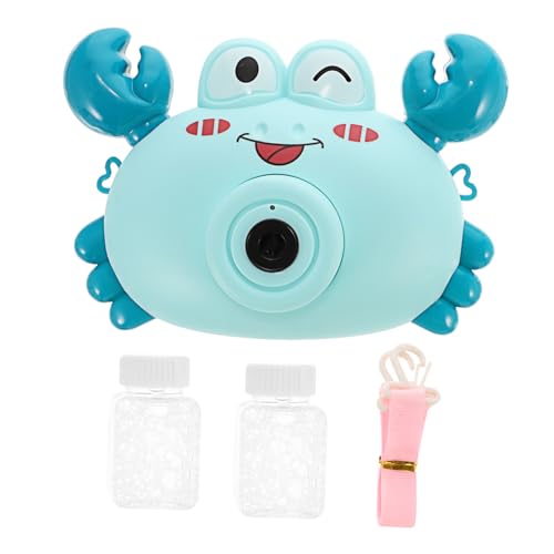 IMIKEYA Blasenmaschine Bubble Machine Kinderblasenbläser Seifenblasenset Blasengebläse Blasenmacher Bubble Making Toy Kinderspielzeug Plastik Blau IMIKEYA Blasenmaschine Bubble Machine Kinderblasenbläser Seifenblasenset Blasengebläse Blasenmacher Bubble Making Toy Kinderspielzeug Plastik Blau von IMIKEYA