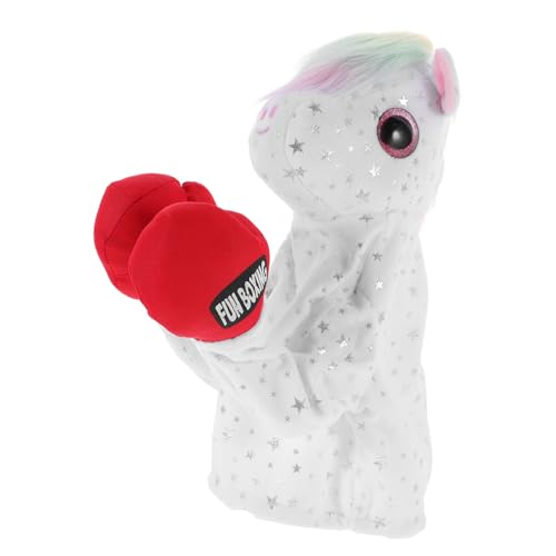 IMIKEYA Boxen Einhornspielzeug Tierpuppe Handpuppe Mädchenpuppenspielzeug Handpuppen für Eltern-Kind-Interaktives tierische Handpuppe Handpuppentier Plastik IMIKEYA Boxen Einhornspielzeug Tierpuppe Handpuppe Mädchenpuppenspielzeug Handpuppen für Eltern-Kind-Interaktives tierische Handpuppe Handpuppentier Plastik von IMIKEYA