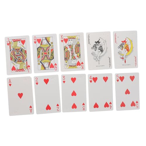 IMIKEYA Braille Spielkarten Jumbo Blinde Menschen Gadgets Drucken Visuell Braille Karten Braille Spiel Poker Karten Spiele Kartenspiele Große Blindenspiel Kartenspiel IMIKEYA Braille Spielkarten Jumbo Blinde Menschen Gadgets Drucken Visuell Braille Karten Braille Spiel Poker Karten Spiele Kartenspiele Große Blindenspiel Kartenspiel von IMIKEYA