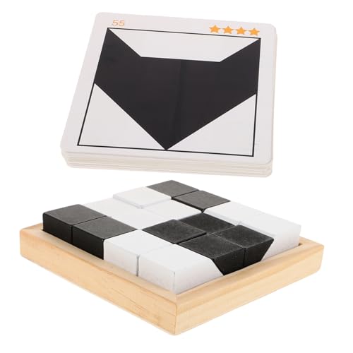 IMIKEYA Brettspiele bauklötze familienspiel lernspielzeug konstruktionsspielzeug Holzpuzzle Puzzle aus Holzblöcken Holzblock -Puzzle Puzzlespiele Lernen Puzzles aus Holz IMIKEYA Brettspiele bauklötze familienspiel lernspielzeug konstruktionsspielzeug Holzpuzzle Puzzle aus Holzblöcken Holzblock -Puzzle Puzzlespiele Lernen Puzzles aus Holz von IMIKEYA