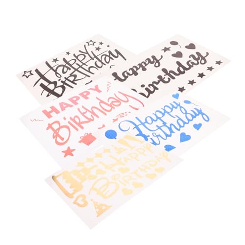 IMIKEYA Bunte Geburtstagsparty Aufkleber Selbstklebende Ballon Dekoration Für Geburtstagsfeiern Abziehbilder Für Kreative Feierlichkeiten Zufällige Designs IMIKEYA Bunte Geburtstagsparty Aufkleber Selbstklebende Ballon Dekoration Für Geburtstagsfeiern Abziehbilder Für Kreative Feierlichkeiten Zufällige Designs von IMIKEYA