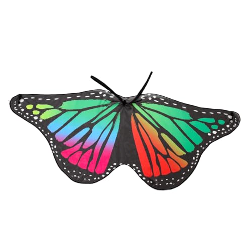 IMIKEYA Butterfly Cosplay Cape für Schmetterlingsflügel Kostüm für Halloween und Karneval Leicht und Atmungsaktiv aus Hochwertigem Polyester für Junge IMIKEYA Butterfly Cosplay Cape für Schmetterlingsflügel Kostüm für Halloween und Karneval Leicht und Atmungsaktiv aus Hochwertigem Polyester für Junge von IMIKEYA