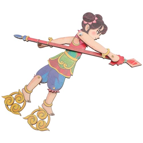 IMIKEYA Chinesisches Schattenpuppen-Theaterspielzeug Tier-Schattenpuppen-Modell Spielzeug Traditionelles Schattenpuppenspiel Bastelzubehör Für Kinder Und Erwachsene von IMIKEYA
