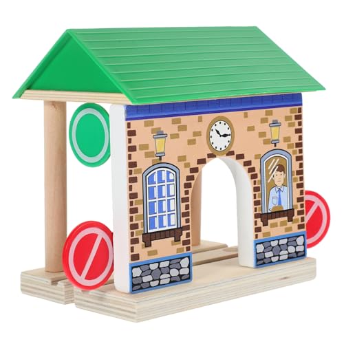 IMIKEYA DIY-Bahnhof Züge Bahngleis Stationsspielzeug Für Spiele Lustiges Bahnhofsmodell Modell Eines Bahnhofs Aus Holz DIY-stationsmodell Kinderspielzeug Plastik IMIKEYA DIY-Bahnhof Züge Bahngleis Stationsspielzeug Für Spiele Lustiges Bahnhofsmodell Modell Eines Bahnhofs Aus Holz DIY-stationsmodell Kinderspielzeug Plastik von IMIKEYA