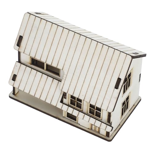 IMIKEYA DIY Holzhaus für Erwachsene Unfertiges Holzmodell zum Basteln und Bemalen für Dekoration Detailliertes Puzzle für Kreative Projekte Beige IMIKEYA DIY Holzhaus für Erwachsene Unfertiges Holzmodell zum Basteln und Bemalen für Dekoration Detailliertes Puzzle für Kreative Projekte Beige von IMIKEYA