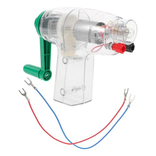 IMIKEYA DIY Wissenschaftsexperiment Spielzeug Handgenerator Modell Montage Handgenerator Bausatz von IMIKEYA