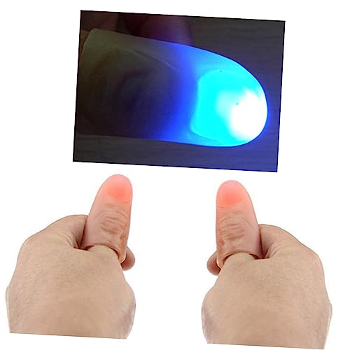 IMIKEYA Daumenlicht Daumenspitze Fingerlichter Fingerlampe Zufällige Farbe IMIKEYA Daumenlicht Daumenspitze Fingerlichter Fingerlampe Zufällige Farbe von IMIKEYA