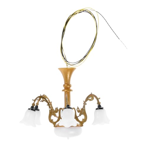 IMIKEYA Deckenleuchte Für Modelle Kleine Hauslampe Im Design Wohnaccessoires Für Miniaturornamente Für Dioramen Und Puppenhäuser Warmweißes Licht IMIKEYA Deckenleuchte Für Modelle Kleine Hauslampe Im Design Wohnaccessoires Für Miniaturornamente Für Dioramen Und Puppenhäuser Warmweißes Licht von IMIKEYA