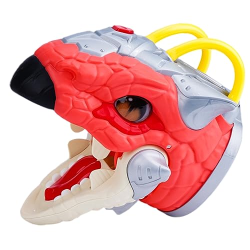 IMIKEYA Dinosaurier Handpuppe Realistische Handspielzeugfigur für Interaktive Geschichtenerzähler Fördert Kreativität und Motorische Fähigkeiten für Rollenspiele und Vorschulerziehung ohne von IMIKEYA