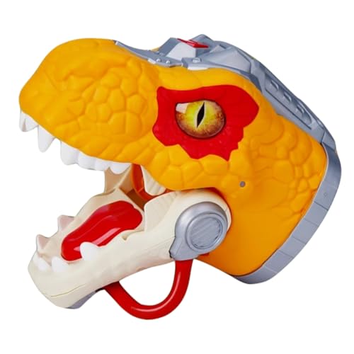 IMIKEYA Dinosaurier Handpuppe mit Licht und Sound Realistisches Handspielzeug für Kreative Geschichtenerzählungen und Interaktive Spiele für Eltern ohne Batterien IMIKEYA Dinosaurier Handpuppe mit Licht und Sound Realistisches Handspielzeug für Kreative Geschichtenerzählungen und Interaktive Spiele für Eltern ohne Batterien von IMIKEYA