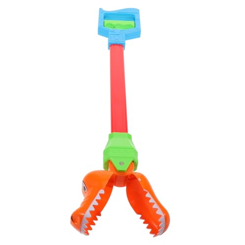 IMIKEYA Dinosaurier Mechanischer Aufnehm Clip Roboter Dino Greifer Greifarm Klauengreifer Roboterarm Dinosaurier Klauenmaschine Mechanische Für Kunststoff Orange von IMIKEYA