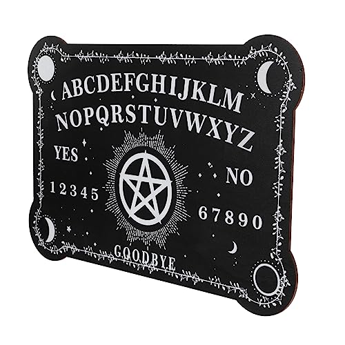 IMIKEYA Divination Pendulum Board aus Holz Kreative Wahrsage Station für Partys Langlebig Einzigartigem Design und Hilfreichem Text für Entscheidungsfindung von IMIKEYA
