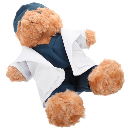 IMIKEYA Doktor-bär-Puppe Ausgestopftes Bärentier Gefüllte Puppe Stofftier Für Arzt Stofftierkleidung Arzt Ausgestopftes Bärenspielzeug Bär Gefüllt Arzt Stofftier Ammenbär Plüsch IMIKEYA Doktor-bär-Puppe Ausgestopftes Bärentier Gefüllte Puppe Stofftier Für Arzt Stofftierkleidung Arzt Ausgestopftes Bärenspielzeug Bär Gefüllt Arzt Stofftier Ammenbär Plüsch von IMIKEYA
