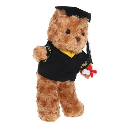 IMIKEYA Dr. Bärenpuppe Abschlussspielzeug Dekorationszubehör für ausgestopfte Bären kleine Stoffbären Abschlussbär vorhanden Cartoon-Bär Party-Abschlussbär Plüsch IMIKEYA Dr. Bärenpuppe Abschlussspielzeug Dekorationszubehör für ausgestopfte Bären kleine Stoffbären Abschlussbär vorhanden Cartoon-Bär Party-Abschlussbär Plüsch von IMIKEYA