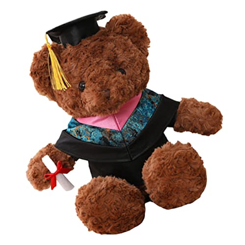 IMIKEYA Dr. Bärenpuppe Plüschbär Abschlussgeschenk Geburtstagsgeschenk Bär abschluss ausgestopfter bär Abschluss Bär Glückwunschgeschenke für Frauen Glückwunschgeschenke 2023 PP Baumwolle IMIKEYA Dr. Bärenpuppe Plüschbär Abschlussgeschenk Geburtstagsgeschenk Bär abschluss ausgestopfter bär Abschluss Bär Glückwunschgeschenke für Frauen Glückwunschgeschenke 2023 PP Baumwolle von IMIKEYA